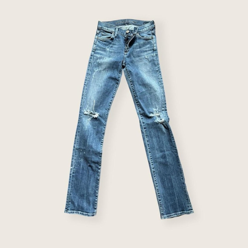 Citizens of Humanity low rise straight leg jeans